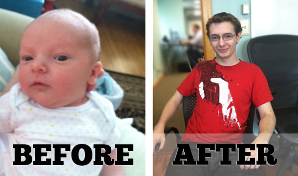 Our intern Jordan grows up