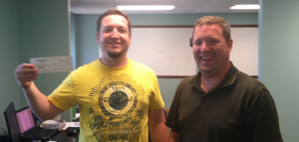 Shane and Jeremy work at Volano
